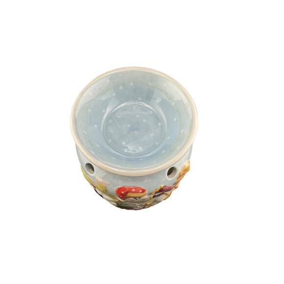 Vintage Yankee Candle Company Snowmen and Christmas Tree Wax Warmer - Picture 5 of 6